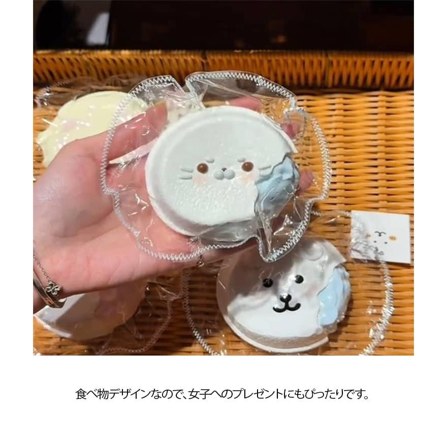 スクイーズ 大アザラシ たい焼き 肉球 感触 プッシュ  低反発 大福 ぷにぷに ふわふわ ぬいぐるみ おもちゃ かわいい 握る ストレス解消 もちも |  | 10