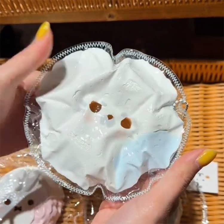 スクイーズ 大アザラシ たい焼き 肉球 感触 プッシュ  低反発 大福 ぷにぷに ふわふわ ぬいぐるみ おもちゃ かわいい 握る ストレス解消 もちも |  | 04