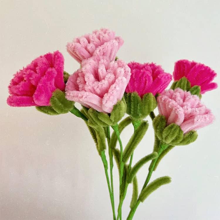 全7種類 セット 手芸モール モールフラワー 手作りキット セット カラーモール 花束 向日葵 カーネーション ローズ チューリップ 百合 蓮の花 工 |  | 15