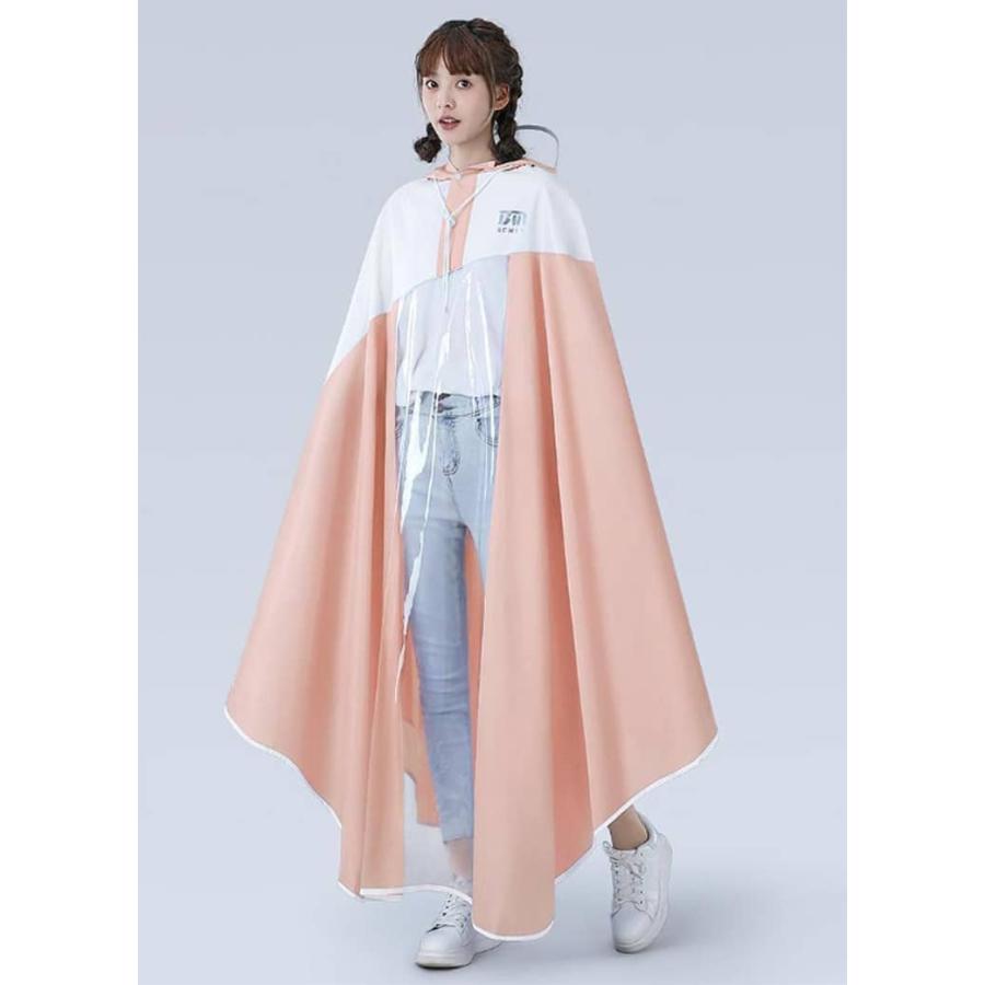 レインポンチョ レインコート 自転車 ポンチョ レインカバー 窓付き リュック対応 軽量 可愛い 濡れない レディース メンズ 男女兼用 軽い 通学 |  | 17