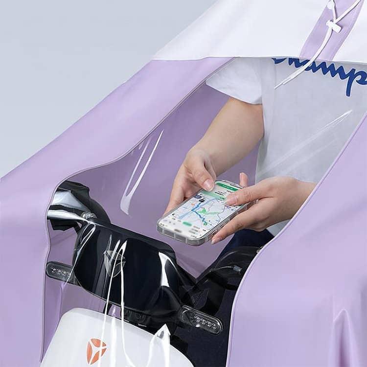 レインポンチョ レインコート 自転車 ポンチョ レインカバー 窓付き リュック対応 軽量 可愛い 濡れない レディース メンズ 男女兼用 軽い 通学 |  | 02