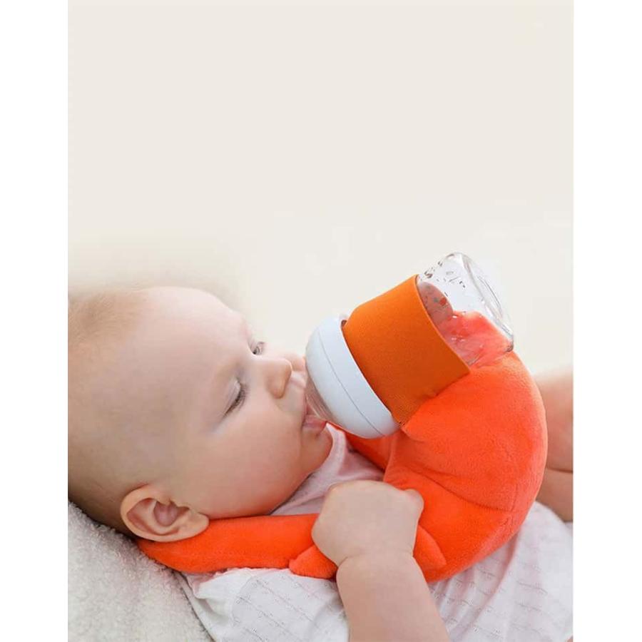 赤ちゃん セルフミルク 授乳 クッション 哺乳瓶ホルダー 飲み枕 セルフミルクッション ハンズフリー へたらない 寝かせ 枕 マタニティ ピロー 授乳 |  | 13