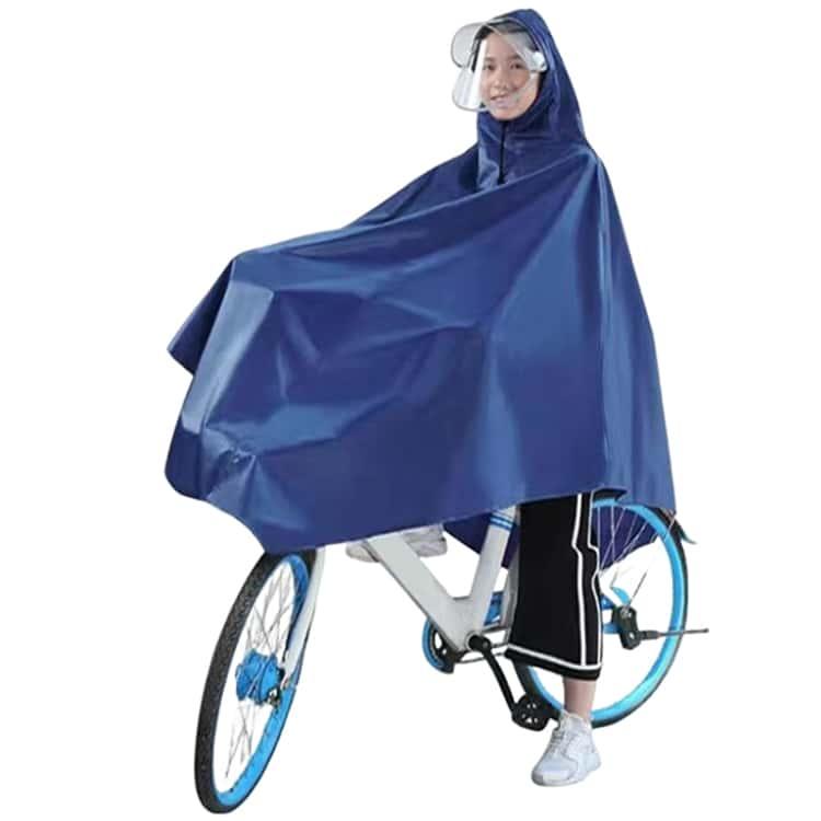 レインコート 自転車 カッパ ポンチョ カゴまで 雨具 ダブルバイザー 二重ツバ シングルつば 2タイプ自転車用レインポンチョ 広いつば バイク レデ |  | 02