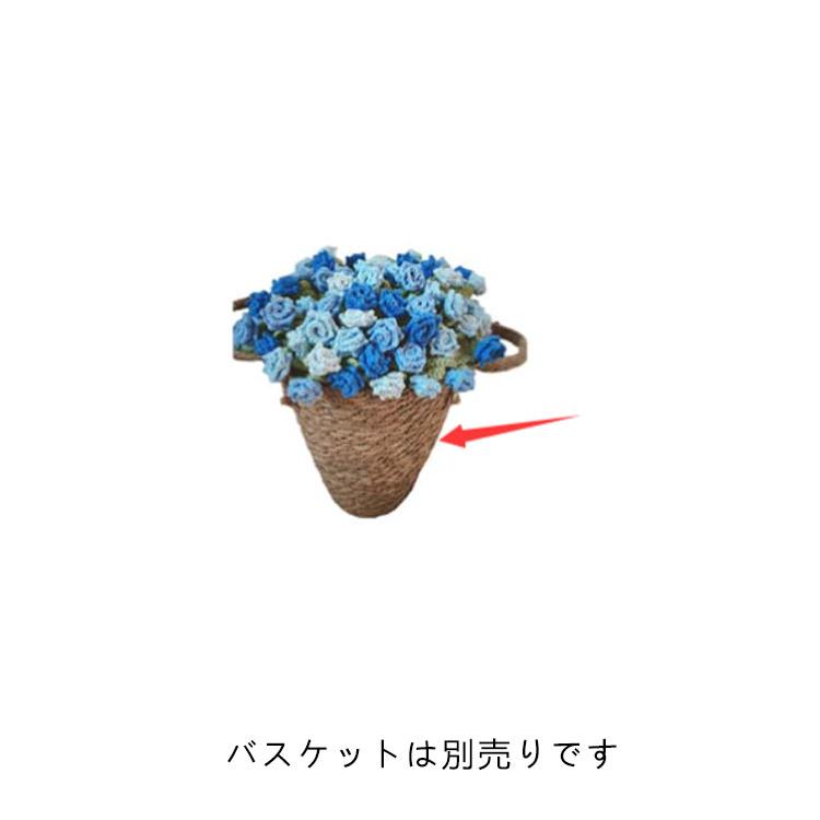 花束ブランケット かぎ針編みキット バラ 毛糸 DIY 手作り ブーケ ブランケット 未完成品 初心者向け 柔らかい フラワー 編み物 セット 花束の |  | 17