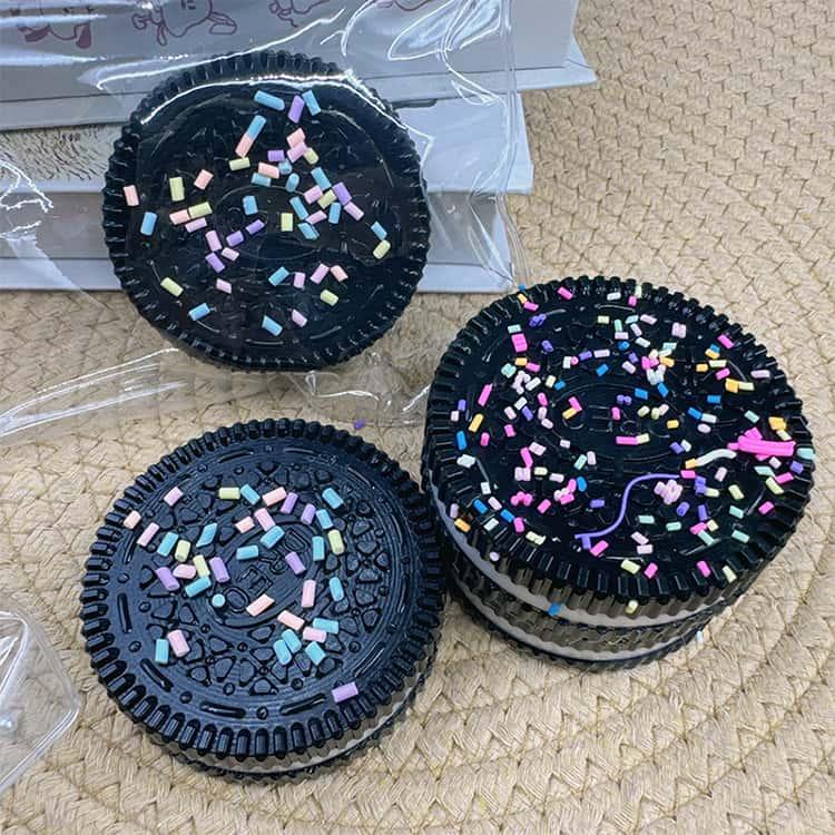 オレオ入り  スクイーズ 4点セット ビスケット クッキー ぷにぷに もちもち 柔らかい ストレス解消 低反発 減圧グッズ 触感 おもちゃ フィジェッ |  | 03