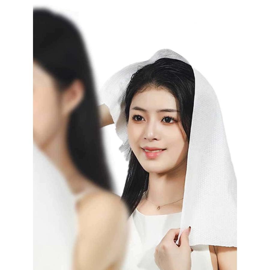 使い捨てタオル ペーパータオル 30*70cm 100枚入 大判 不織布 使い捨てバスタオル ドライタオル ボディタオル 体拭き からだふき 介護 清 |  | 11