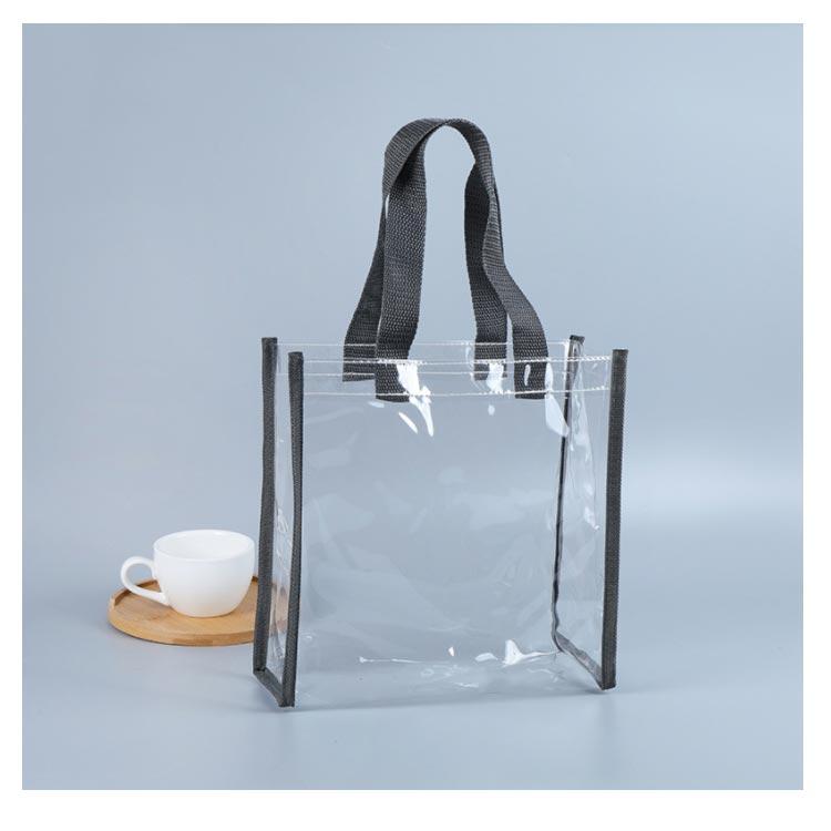 クリアバッグ ビニールバッグ 透明バッグ PVC トートバッグ 中見せ 防水 防塵 イベント クリア 保存 シンプル ギフトバッグ サイズ選べる エコ |  | 13