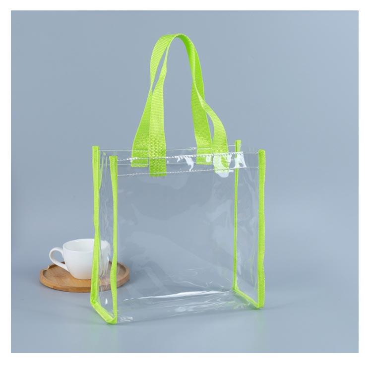 クリアバッグ ビニールバッグ 透明バッグ PVC トートバッグ 中見せ 防水 防塵 イベント クリア 保存 シンプル ギフトバッグ サイズ選べる エコ |  | 15