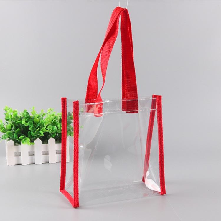 クリアバッグ ビニールバッグ 透明バッグ PVC トートバッグ 中見せ 防水 防塵 イベント クリア 保存 シンプル ギフトバッグ サイズ選べる エコ |  | 04