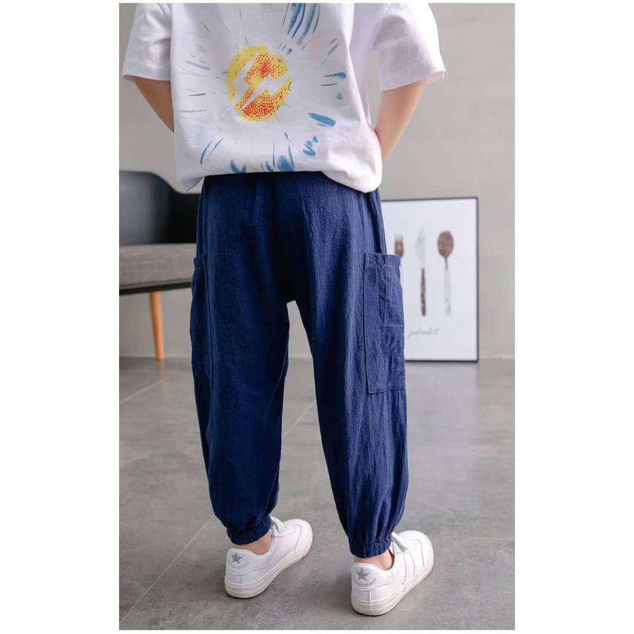 ロングパンツ キッズ 長ズボン ストレッチ ロングパンツ ジュニア 子供服 ボトムス パンツ ストレッチパンツ 男の子 女の子 子供服 薄手 虫除け |  | 11