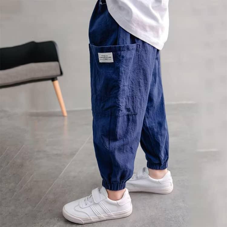 ロングパンツ キッズ 長ズボン ストレッチ ロングパンツ ジュニア 子供服 ボトムス パンツ ストレッチパンツ 男の子 女の子 子供服 薄手 虫除け |  | 01