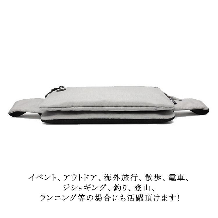 (送料無料) セキュリティポーチ 超薄型 ウエストポーチ 旅行 スポーツ アウトドア ウエストバッグ ランニングベルト ボディバッグ 多機能 防水 軽 |  | 11
