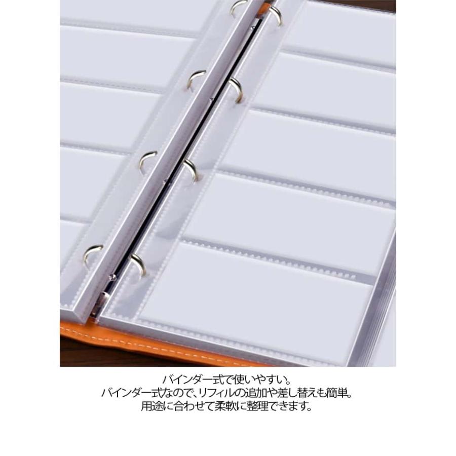 名刺入れ 600枚収納 1000枚収納 大容量 名刺ホルダー A4 カードファイル 名刺ファイル PUレザー 通帳ケース メンズ レディース カード入 |  | 08