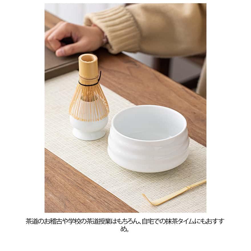 茶道具 セット 初心者 選べる 抹茶セット 4点セット 抹茶碗 100本立 茶筅 茶杓 茶筅直し 入門 茶道 道具 まったり 二人で一服セット 竹製 |  | 12