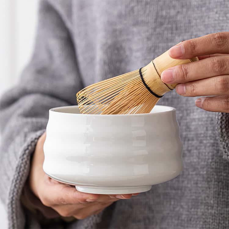 茶道具 セット 初心者 選べる 抹茶セット 4点セット 抹茶碗 100本立 茶筅 茶杓 茶筅直し 入門 茶道 道具 まったり 二人で一服セット 竹製 |  | 02