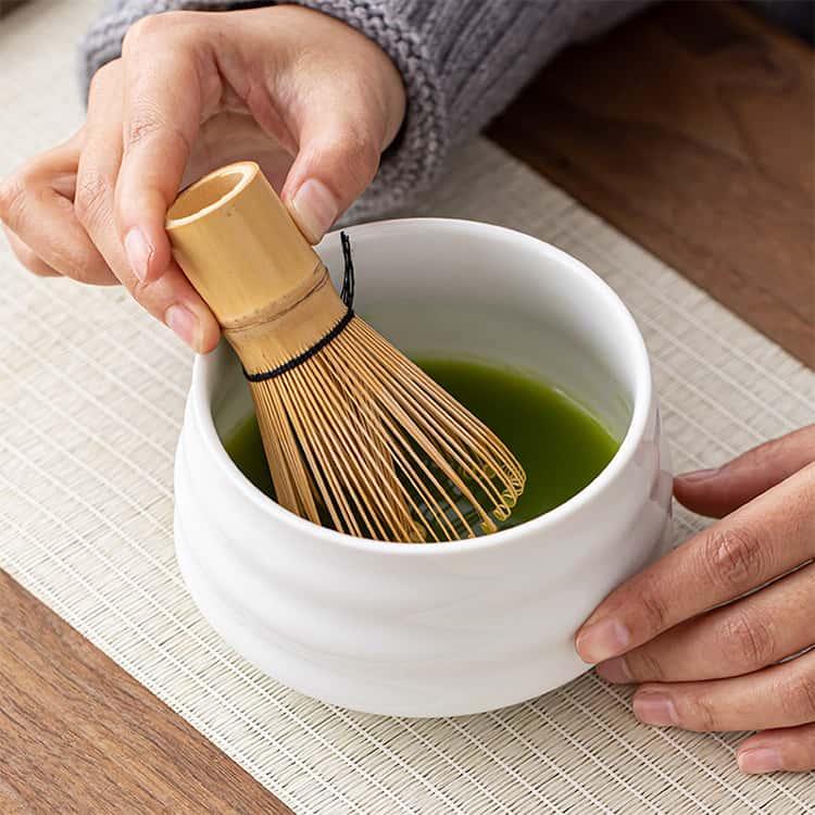 茶道具 セット 初心者 選べる 抹茶セット 4点セット 抹茶碗 100本立 茶筅 茶杓 茶筅直し 入門 茶道 道具 まったり 二人で一服セット 竹製 |  | 03