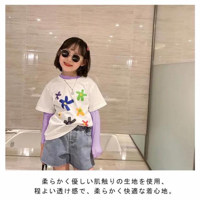キッズ 接触冷感 長袖 Tシャツ ラッシュガード 子供服 シアートップス UVカット プルオーバー 接触冷感 子供 夏 サマー メッシュトップス 軽量 |  | 13
