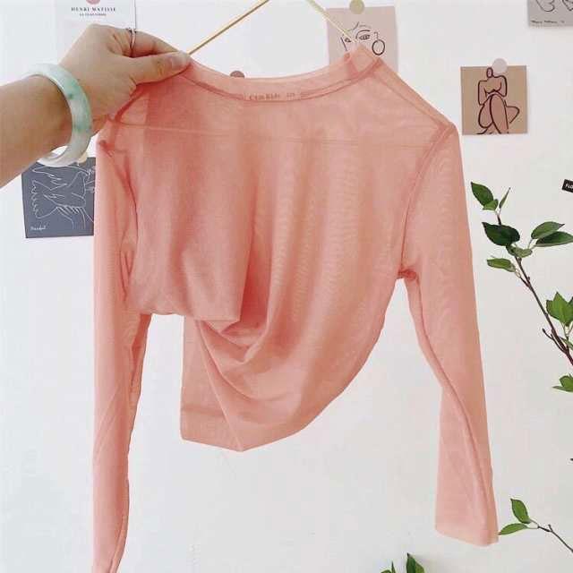 キッズ 接触冷感 長袖 Tシャツ ラッシュガード 子供服 シアートップス UVカット プルオーバー 接触冷感 子供 夏 サマー メッシュトップス 軽量 |  | 03