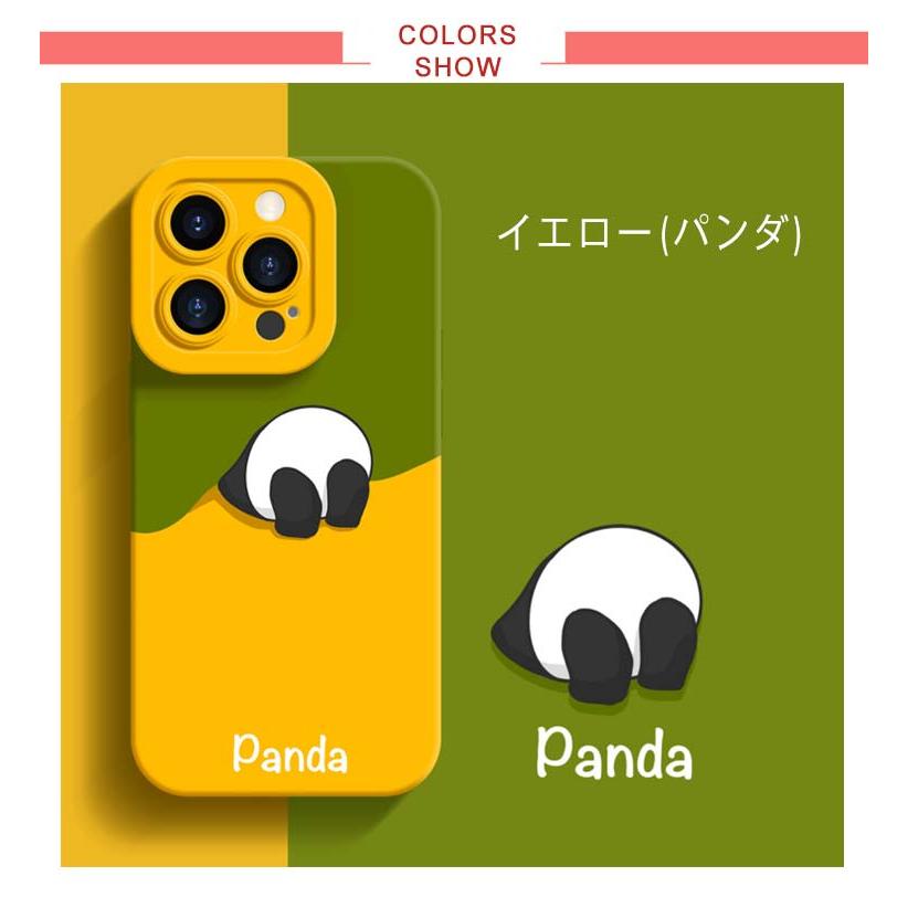 iPhone 14 13 12 ケース アイフォン14ケース シンプル パンダ 大人可愛い 送料無料 スマホカバー おしゃれ 冬 春 夏 韓国 iPh |  | 06