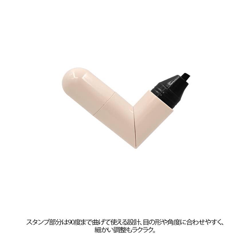 2本セット アイライナー スタンプ 90度曲がりOK 描きやすい アイライン印鑑 まつ毛 メイクアップ アイラインスタンプ 防水 防汗 速乾 落ちにく |  | 10