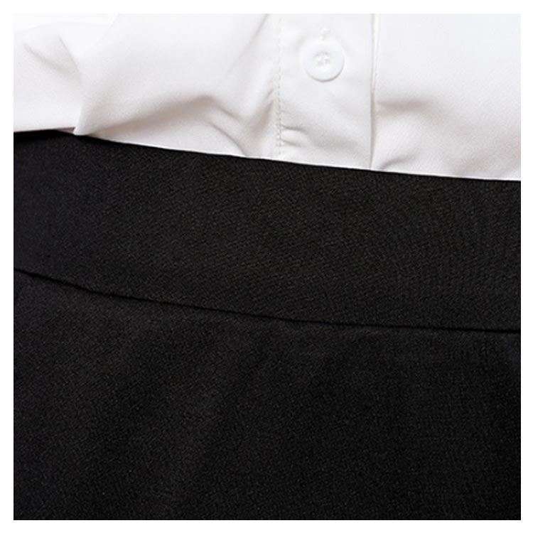 事務服 スカート Aラインスカート 膝上丈 ポケットあり ウェストゴム 制服 ボトム 洗える 企業 ユニフォーム 事務員 受付 オフィス ビジネス 通 |  | 08
