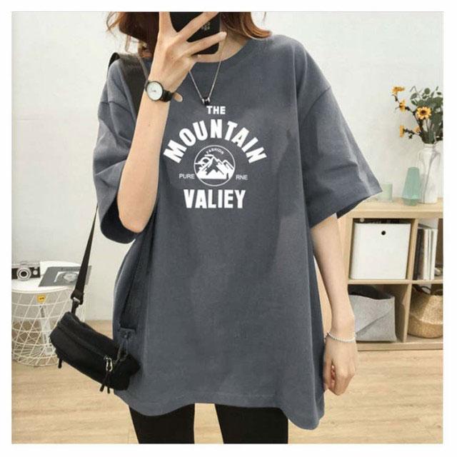 授乳服 マタニティ Tシャツ 半袖 授乳 チュニック 授乳口付き ビッグTシャツ マタニティトップス カットソー 母親 服装 妊娠 出産 産前 産後 |  | 14