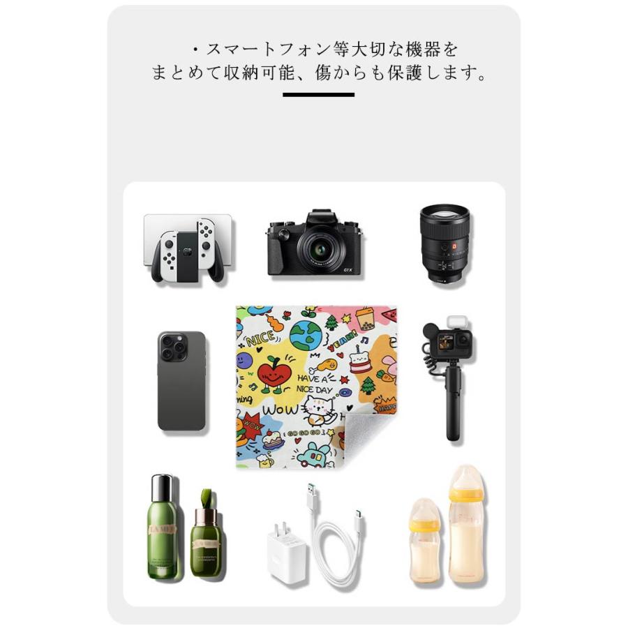 マジッククリーナークロス 不思議な風呂敷 魔法の吸着クロス ラッピング クロス 3枚セット くっつく 55×55cm カメラ保護 レンズ保護 インナー |  | 07