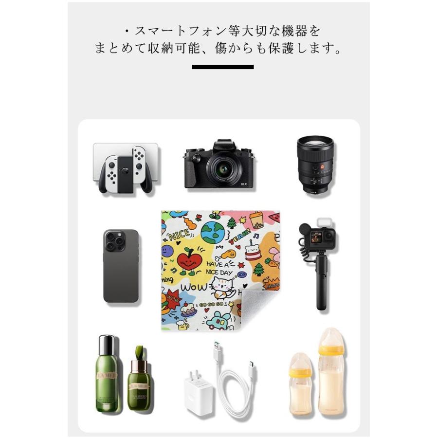 マジッククリーナークロス 不思議な風呂敷 魔法の吸着クロス ラッピング クロス 2枚セット くっつく 70cm×70cm カメラ保護 レンズ保護 イン |  | 07