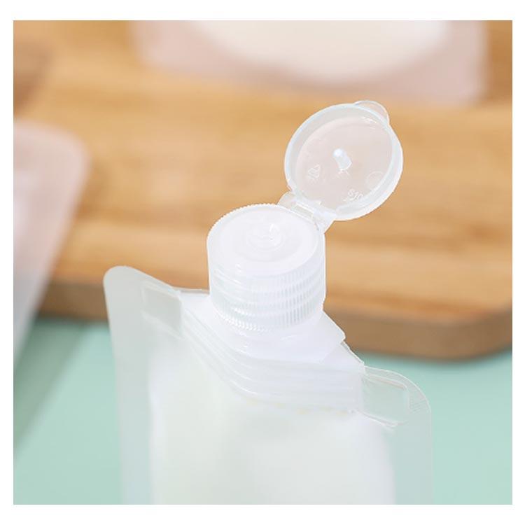 ウチ容器 トラベル液体 個包装 袋入り 50枚入り 30ml 50ml 100ml トラベルボトル 詰め替えボトル 小分けボトル 漏れ防止 詰め替え容 |  | 14