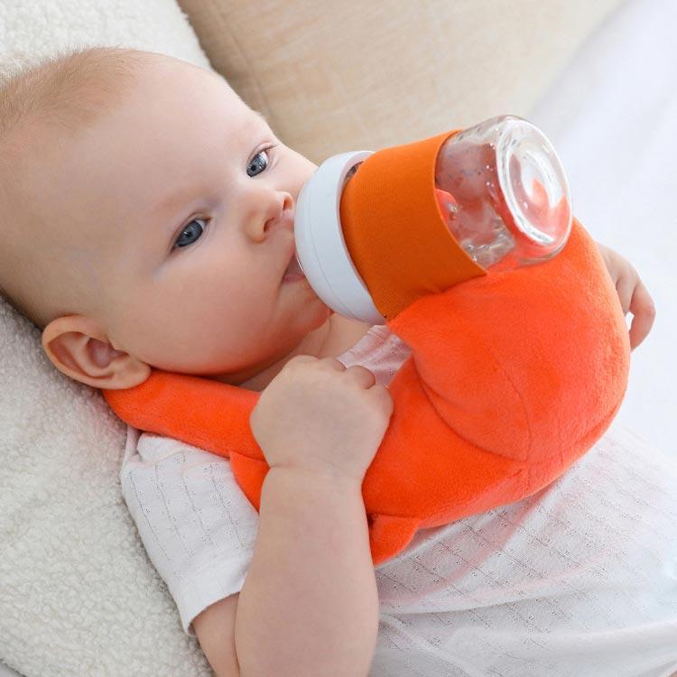 赤ちゃん 授乳用 クッション セルフミルク 哺乳瓶ホルダー セルフミルクッション 飲み枕 マタニティ ピロー ハンズフリー 新生児 乳児 ベビーカー |  | 01