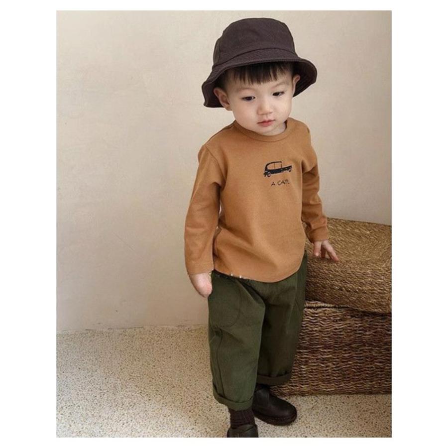 2枚セット ベビー Tシャツ プリント 長袖tシャツ 子供服 キッズ 赤ちゃん 男の子 女の子 綿 ロンT トップス カットソー 66 70 80 9 |  | 11