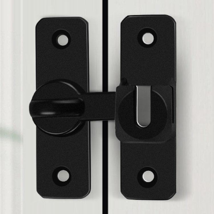 ドアロック 90度 180度 ドアバックル ドア留め金ロック 引き戸 鍵 後付け 部屋鍵後付け 室内ドア後付け鍵 防犯 赤ちゃん守り ドアロック 亜鉛 |  | 01