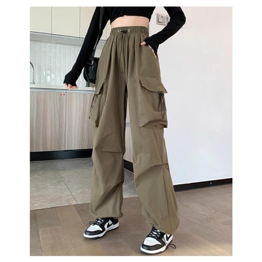 カーゴパンツ レディース かっこいい ダンス 衣装 カーゴパンツ 長ズボン ヒップホップ 韓国ファッション ストリート 春夏秋 ボトム トレンド 韓国 |  | 13