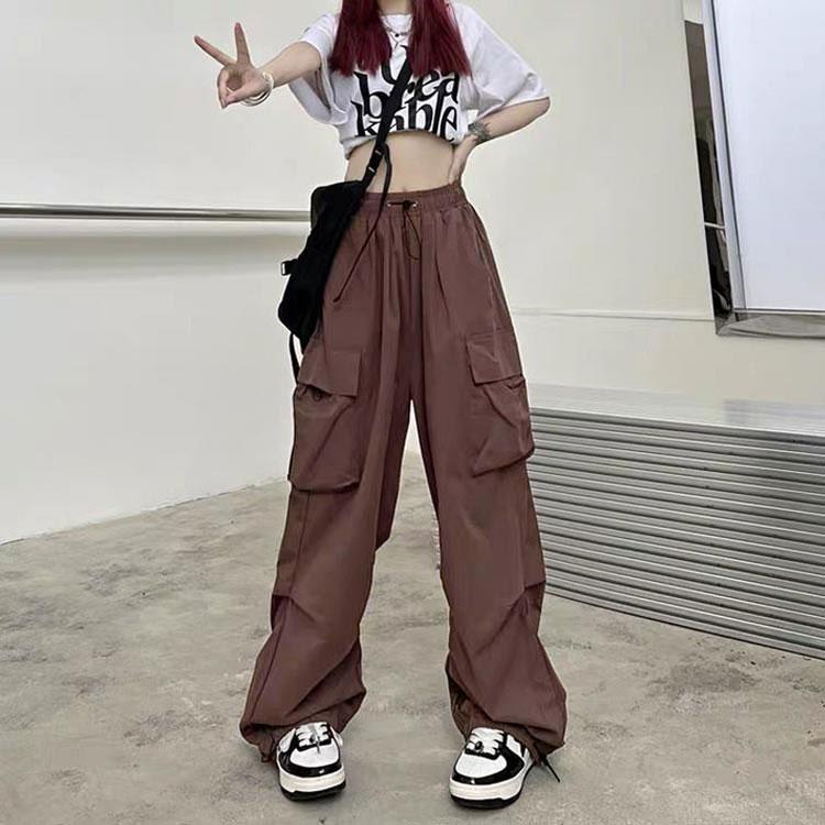 カーゴパンツ レディース かっこいい ダンス 衣装 カーゴパンツ 長ズボン ヒップホップ 韓国ファッション ストリート 春夏秋 ボトム トレンド 韓国 |  | 02