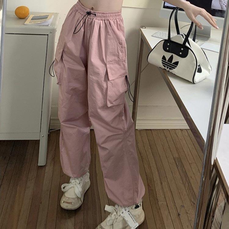 カーゴパンツ レディース かっこいい ダンス 衣装 カーゴパンツ 長ズボン ヒップホップ 韓国ファッション ストリート 春夏秋 ボトム トレンド 韓国 |  | 04