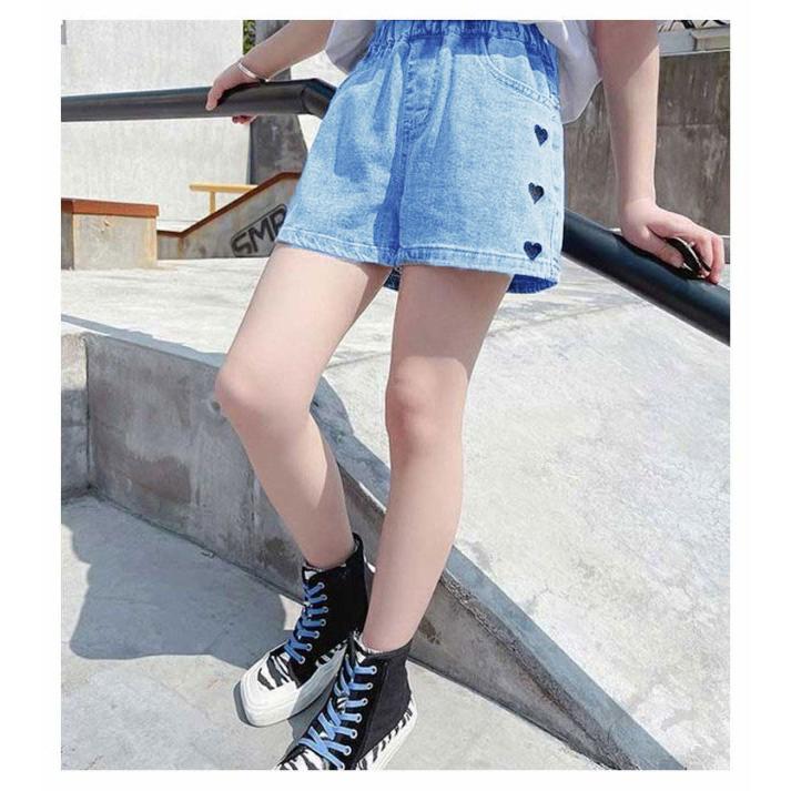 ショートパンツ デニム 子供服 キッズ 女の子 デニムパンツ ボトムス ハーフパンツ ガールズ 女児 フリル レース ジーンズ デニム パンツ 夏 夏 |  | 11