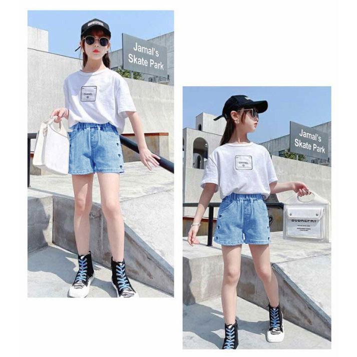 ショートパンツ デニム 子供服 キッズ 女の子 デニムパンツ ボトムス ハーフパンツ ガールズ 女児 フリル レース ジーンズ デニム パンツ 夏 夏 |  | 12