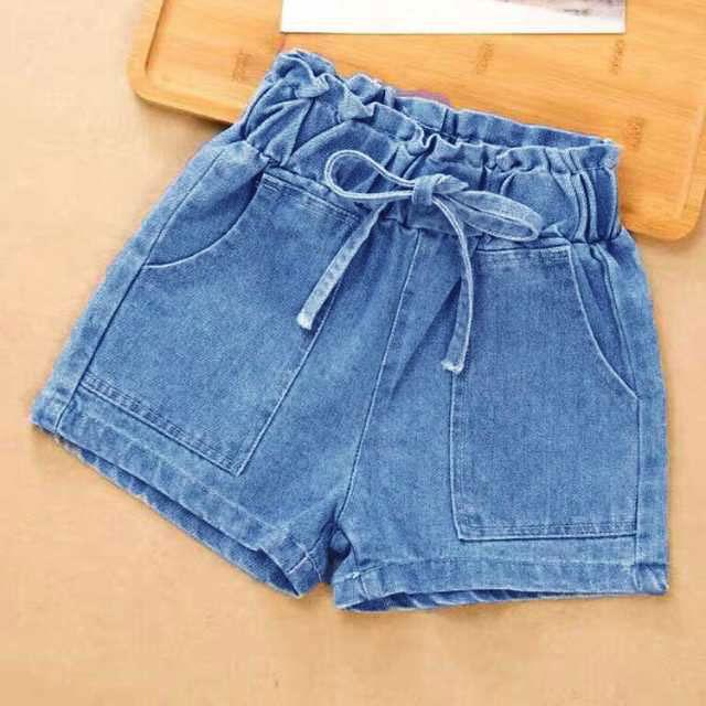 ショートパンツ デニム 子供服 キッズ 女の子 デニムパンツ ボトムス ハーフパンツ ガールズ 女児 フリル レース ジーンズ デニム パンツ 夏 夏 |  | 04