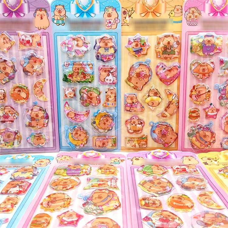 ウォーターシール 8枚セット ぷくぷくシール K-POP ガールズ デーモン・ハンターズ 水入りシール キャラクター 平成レトロ ルミ ミラ ゾーイ |  | 01
