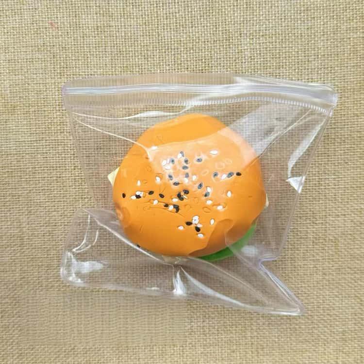 ハンバーガー スクイーズ  低反発 水感 ふわとろ もちもち 食品サンプル そっくり 握るおもちゃ ストレス解消 癒しグッズ デスク玩具 かわいい お |  | 01