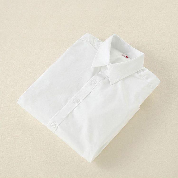 スクールシャツ キッズ 半袖 子供 男子 シャツ 小学生 入学 入園 中学生 ジュニア ワイシャツ 男の子 制服 通園 通学 女の子 発表会 無地 白 |  | 03