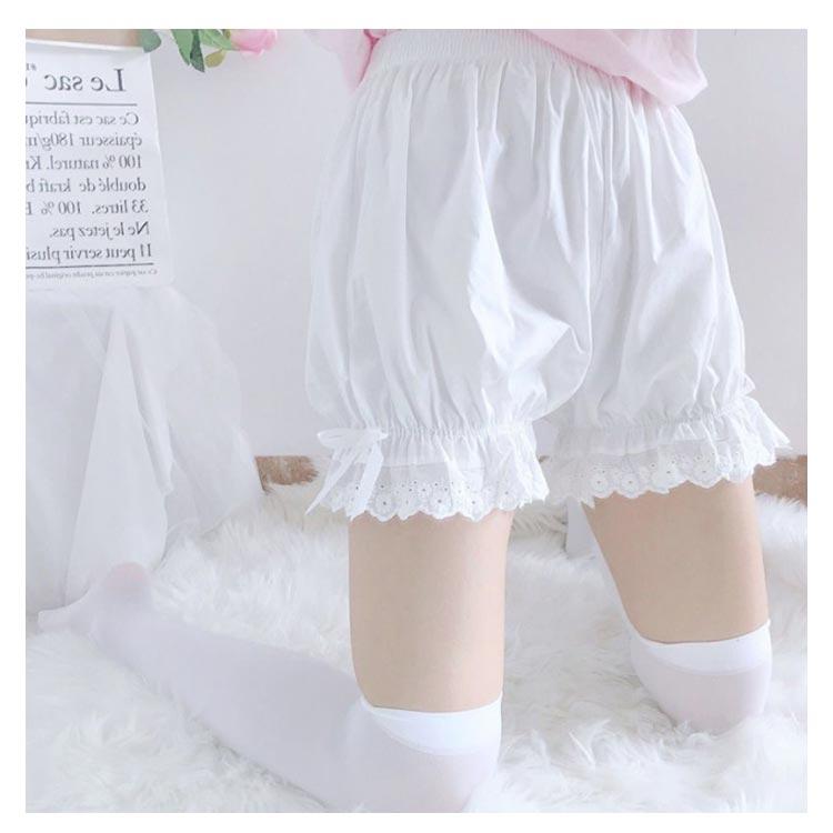 フリル ペチコート レディース コスプレ衣装 下着 レース インナー かぼちゃパンツ 肌着 ボトムス ショート ペチパンツ 無地 かわいい 透け防止 |  | 13