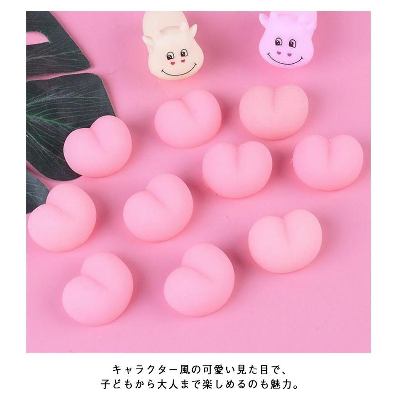 スクイーズ おしり 50個セット ぷにぷに シールに貼る 肉球 おしりスクイーズ キャラクター 3D立体 DIY用 猫爪 おしりシール もちもち 可愛 |  | 10