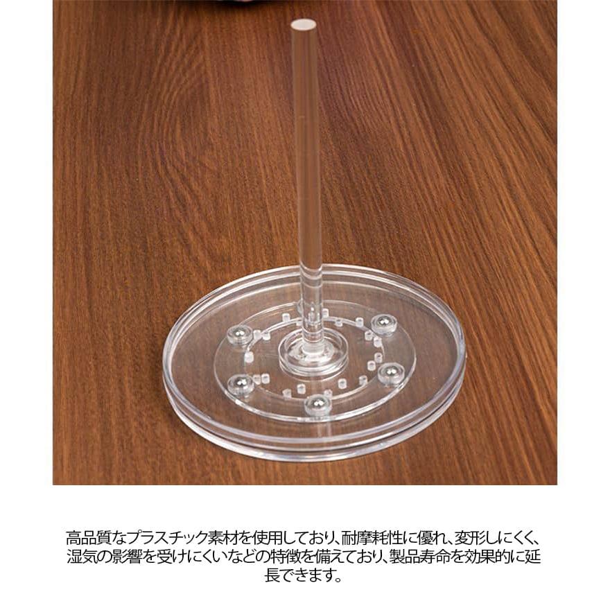 ヤーンホルダー プラスチック 毛糸スタンド 毛糸ホルダー 組み立て ヤーンローリングホルダー 糸立て アクリル 回転可能 持ち運び DIY 編み物 毛 |  | 10