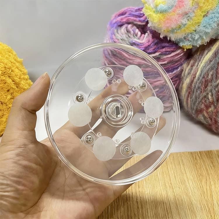 ヤーンホルダー プラスチック 毛糸スタンド 毛糸ホルダー 組み立て ヤーンローリングホルダー 糸立て アクリル 回転可能 持ち運び DIY 編み物 毛 |  | 15