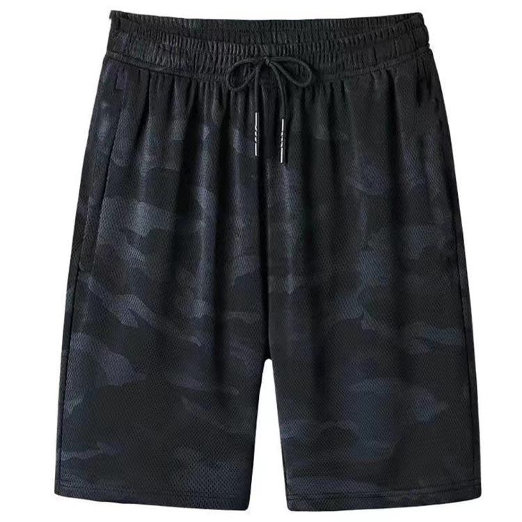 【2枚セット】 ハーフパンツ メンズ 接触冷感 吸水速乾 半ズボン ショートパンツ 5分丈 夏 涼しい 涼感 メッシュ ドライ 通気性 ゆったり 大き |  | 01