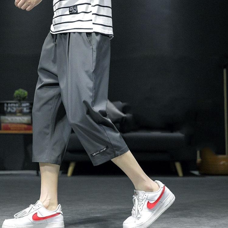 クロップドパンツ メンズ 冷感パンツ 七分丈 接触冷感 イージーパンツ 夏 ひんやり ハーフパンツ ひざ下 ワイドパンツ ワークパンツ 涼しい カジュ |  | 04
