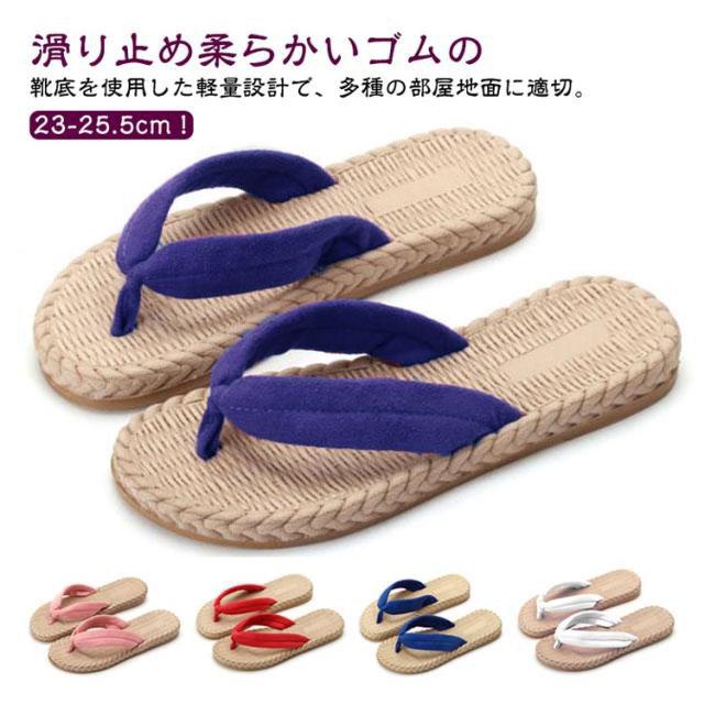 サンダル レディース 草履 スリッパ 女性用 痛くない 軽い 草履 浴衣に似合う快適スリッパ 和装サンダル ナチュラル 和服 着物 お祭り 祭り 花火 |  | 05