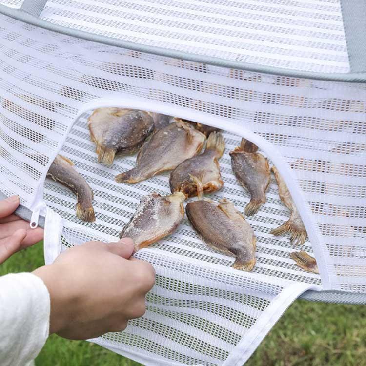 干し網 魚 干物 乾燥 網 万能干しかご ほしかご 干しかご 乾物ネット 干し網 一夜干し 干物 野菜干し ドライフルーツ 防虫 天日干し 虫除けネッ |  | 03