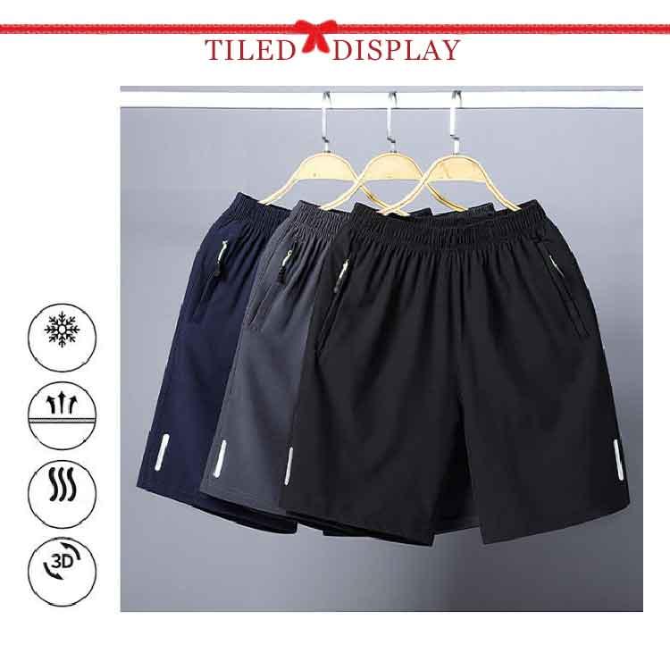 【2枚セット】 ショートパンツ メンズ 接触冷感 ハーフパンツ 冷感 吸汗速乾 半ズボン 無地 ドライ イージーパンツ 短パン 夏 薄手 涼しい サラ |  | 09